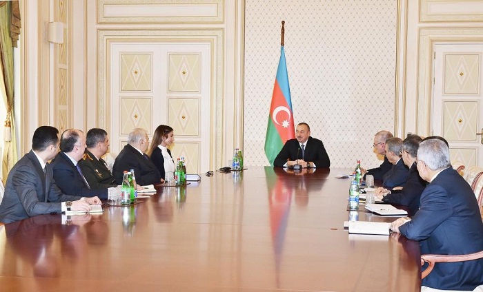 President Ilham Aliyev chairs Azerbaijani Security Council`s meeting 
